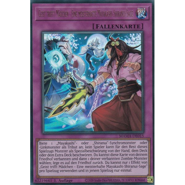 Geist trifft M&auml;dchen - Eine meisterhafte Mayakashi-Shiranui-Sage MAMA-DE015