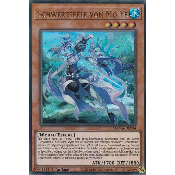Schwertseele von Mo Ye MAMA-DE034