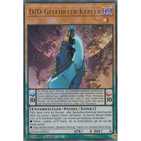 D/D-Gelehrter Kepler MAMA-DE053