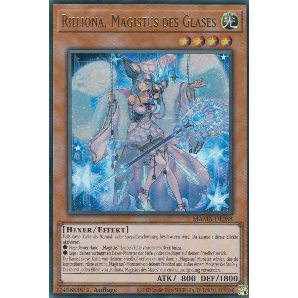 Rilliona, Magistus des Glases MAMA-DE058