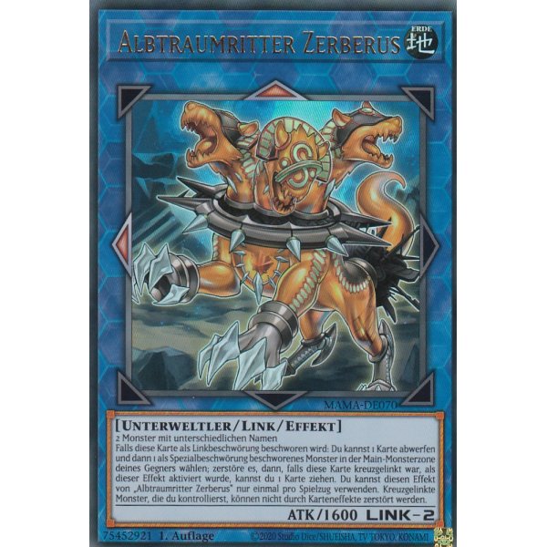 Albtraumritter Zerberus MAMA-DE070