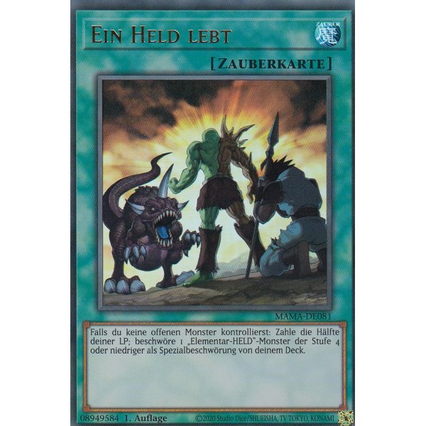 Ein Held lebt MAMA-DE081