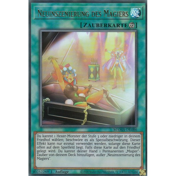 Neuinszenierung des Magiers MAMA-DE086