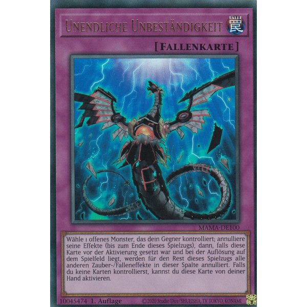 Unendliche Unbest&auml;ndigkeit MAMA-DE100