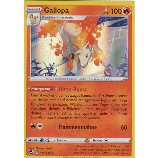 Gallopa 022/195 HOLO