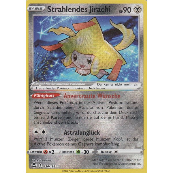 Strahlendes Jirachi 120/195