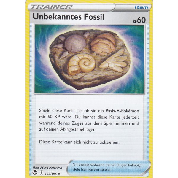 Unbekanntes Fossil 165/195