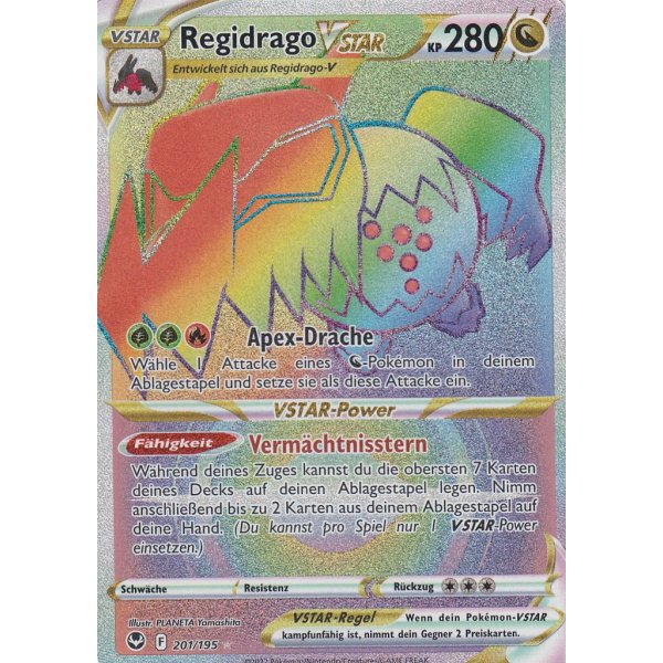 Regidrago-VSTAR 201/195 RAINBOW