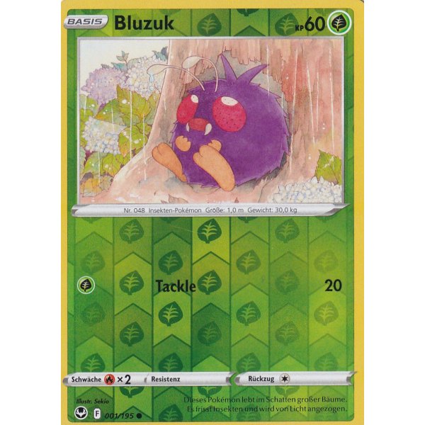 Bluzuk 001/195 REVERSE HOLO