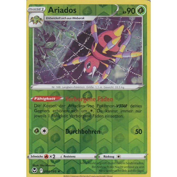 Ariados 004/195 HOLO REVERSE HOLO