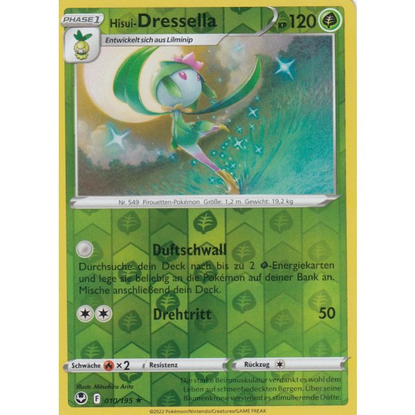 Hisui-Dressella 010/195 REVERSE HOLO