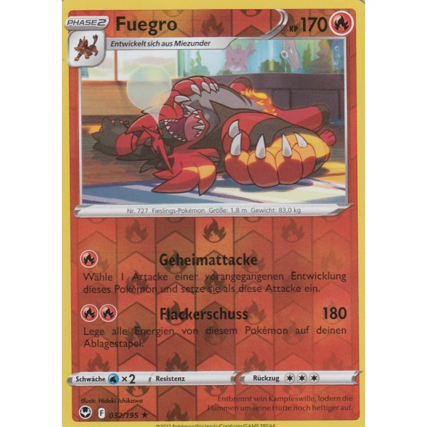 Fuegro 032/195 REVERSE HOLO