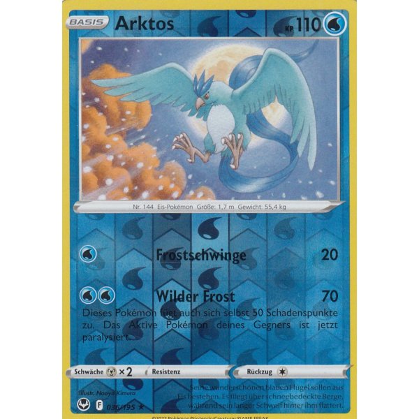 Arktos 036/195 HOLO REVERSE HOLO