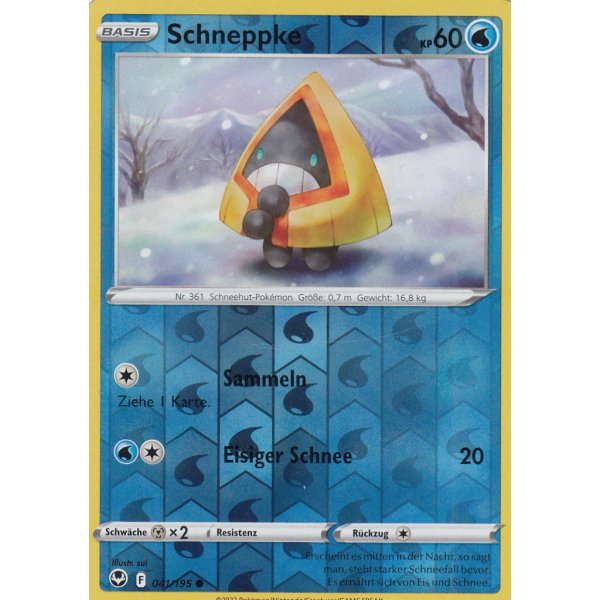 Schneppke 041/195 REVERSE HOLO