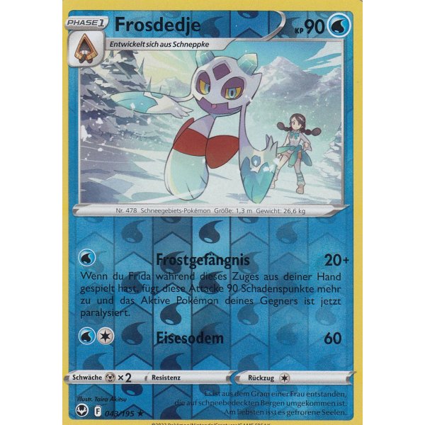 Frosdedje 043/195 REVERSE HOLO