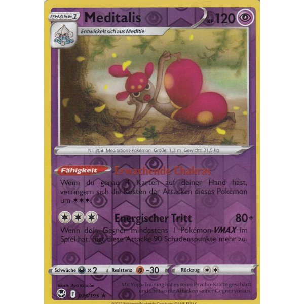 Meditalis 073/195 HOLO REVERSE HOLO