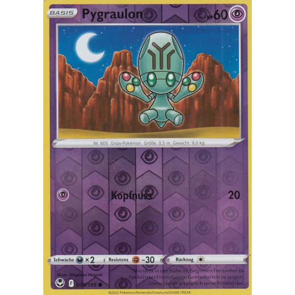 Pygraulon 079/195 REVERSE HOLO