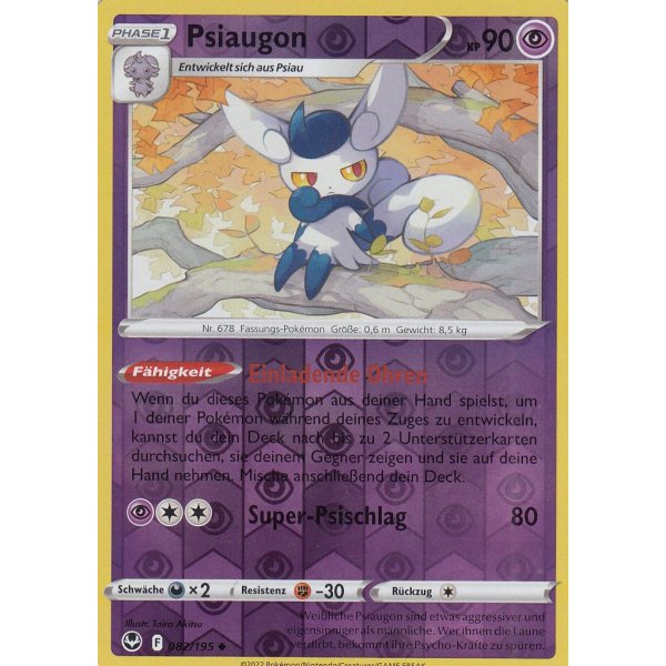 Psiaugon 082/195 REVERSE HOLO