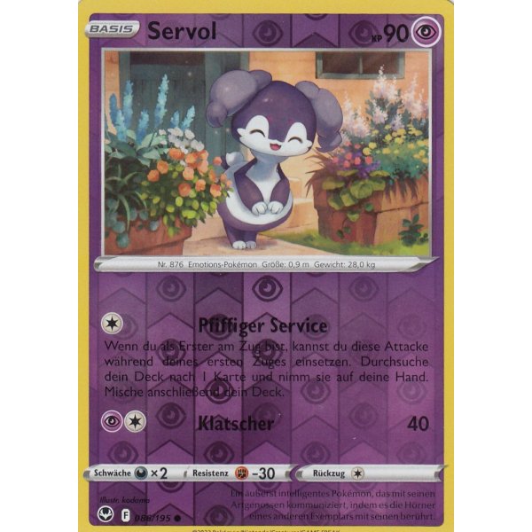 Servol 086/195 REVERSE HOLO