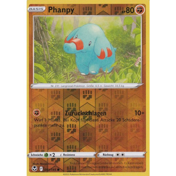 Phanpy 091/195 REVERSE HOLO