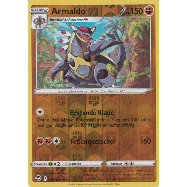 Armaldo 096/195 REVERSE HOLO