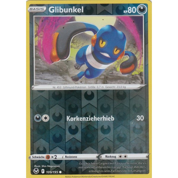 Glibunkel 109/195 REVERSE HOLO