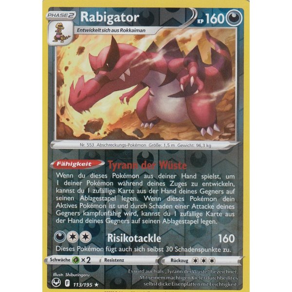 Rabigator 113/195 HOLO REVERSE HOLO