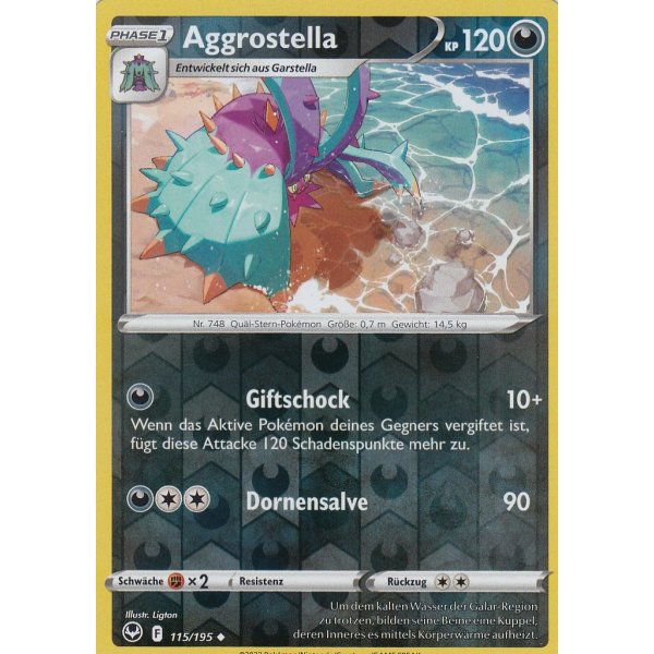 Aggrostella 115/195 REVERSE HOLO