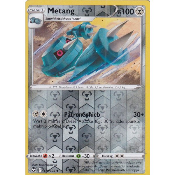 Metang 118/195 REVERSE HOLO
