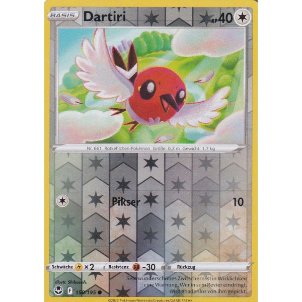 Dartiri 150/195 REVERSE HOLO