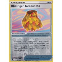 Bl&auml;ttriger Tarnponcho 160/195 REVERSE HOLO