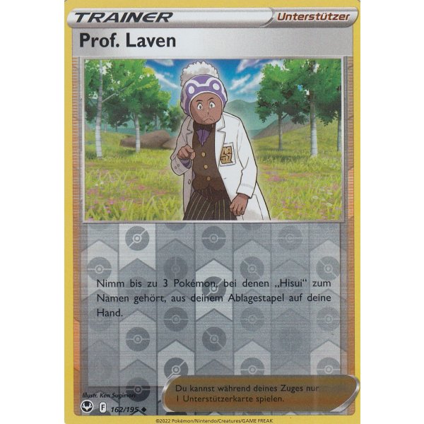 Professor Laven 162/195 REVERSE HOLO