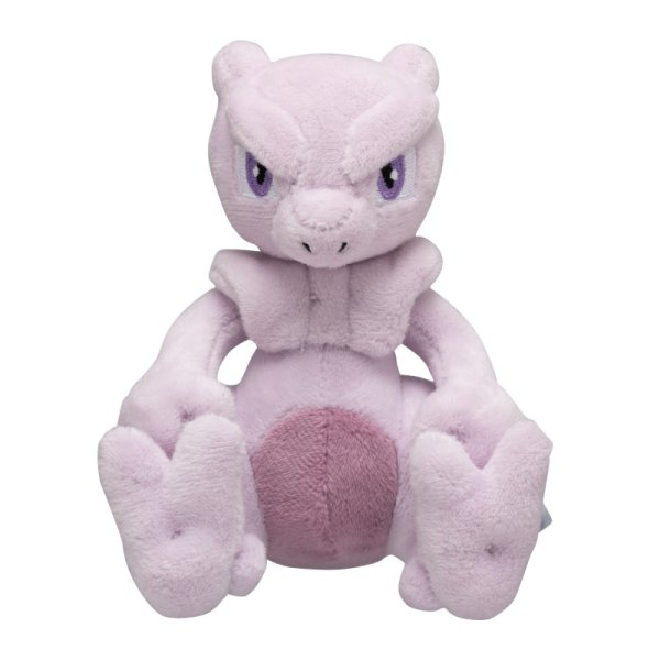 Mewtu Pl&uuml;schfigur 14 cm - Pokemon Fit Kuscheltier