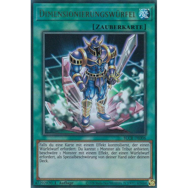 Dimensionierungsw&uuml;rfel BLCR-DE006
