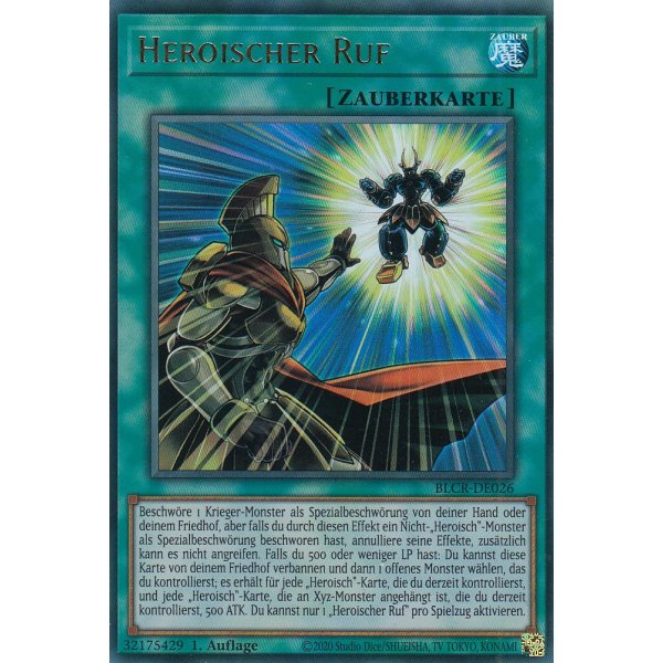 Heroischer Ruf BLCR-DE026