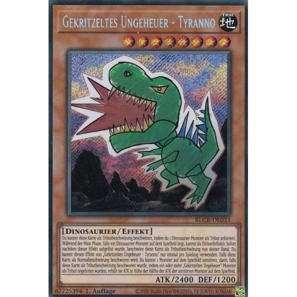 Gekritzeltes Ungeheuer - Tyranno BLCR-DE033