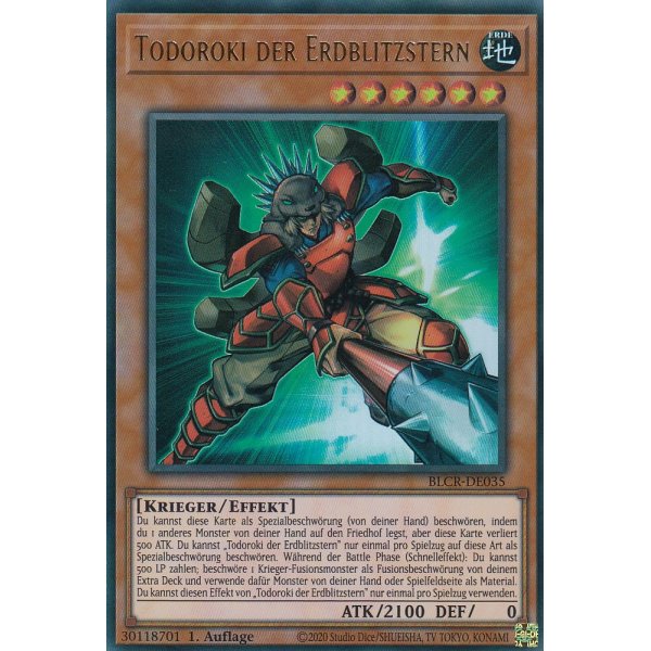 Todoroki der Erdblitzstern BLCR-DE035