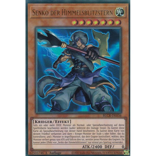 Senko der Himmelsblitzstern BLCR-DE036