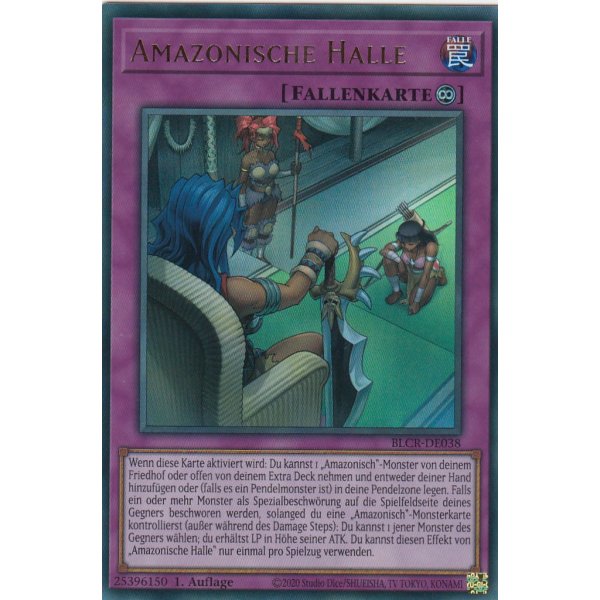 Amazonische Halle BLCR-DE038