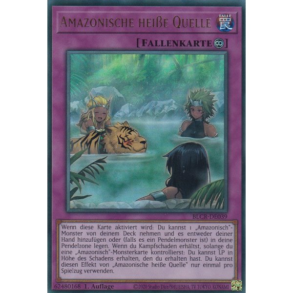 Amazonische hei&szlig;e Quelle BLCR-DE039