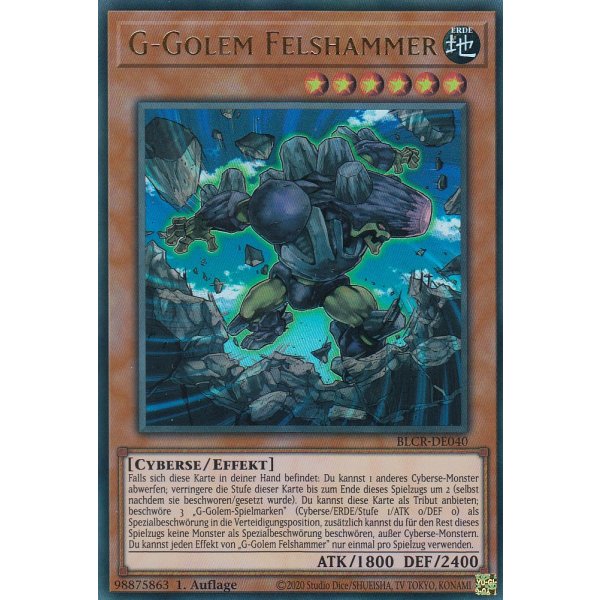 G-Golem Felshammer BLCR-DE040