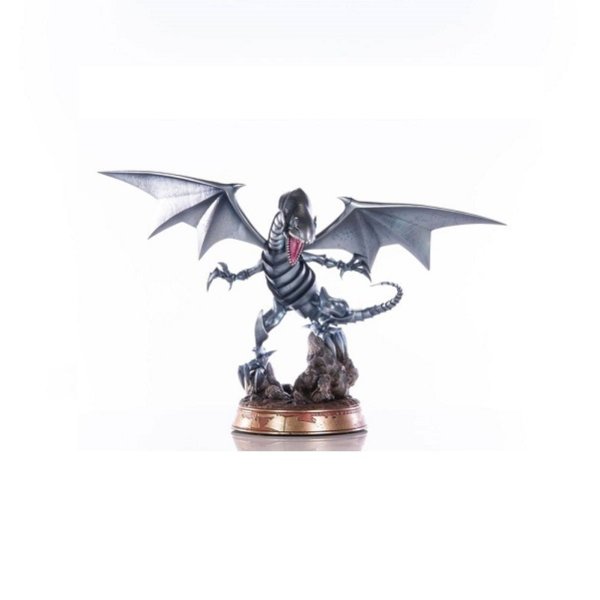 Yu-Gi-Oh! Figur/Statue - Blau&auml;ugiger w. Drache ca. 35 cm - Silver Edition