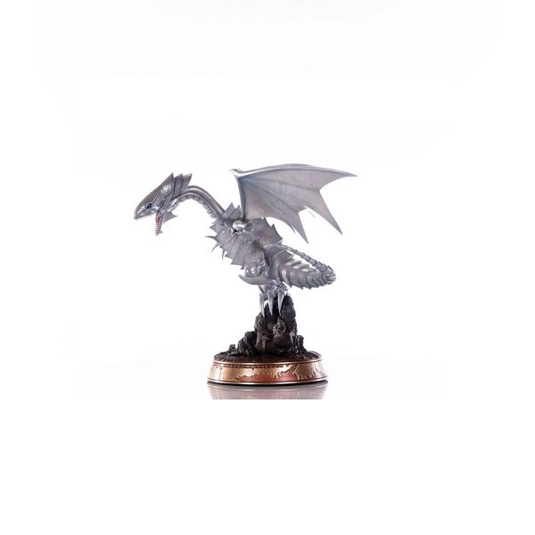 Yu-Gi-Oh! Figur/Statue - Blau&auml;ugiger w. Drache ca. 35 cm - White Edition