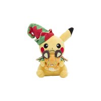 Pikachu Pl&uuml;schfigur 20 cm Christmas Toy Factory 2022 - Pokemon Kuscheltier