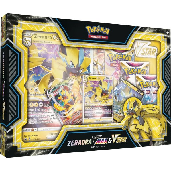 Zeraora VMax &amp; VStar Battle Box (englisch)