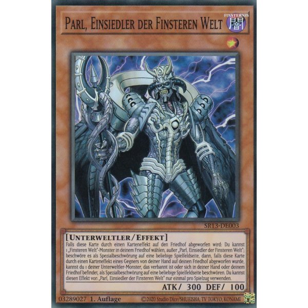 Parl, Einsiedler der Finsteren Welt SR13-DE003