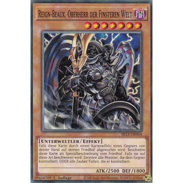 Reign-Beaux, Oberherr der Finsteren Welt SR13-DE004