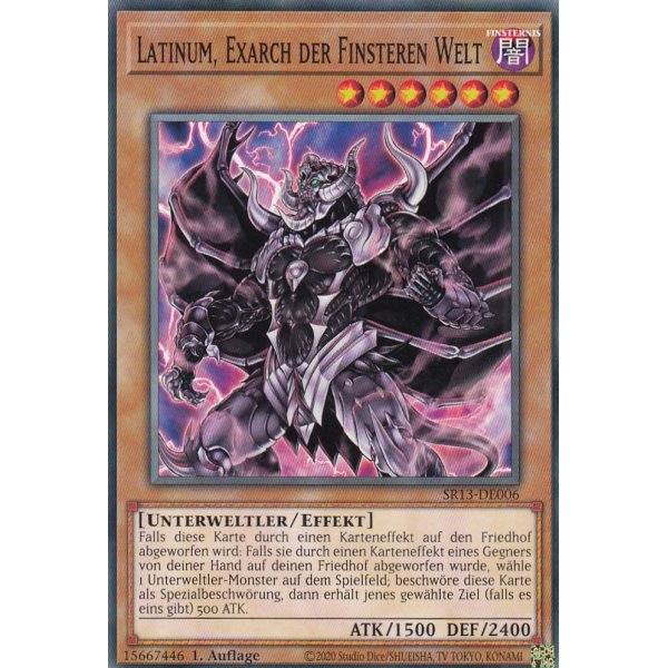 Latinum, Exarch der Finsteren Welt SR13-DE006
