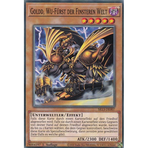 Goldd, Wu-F&uuml;rst der Finsteren Welt SR13-DE007