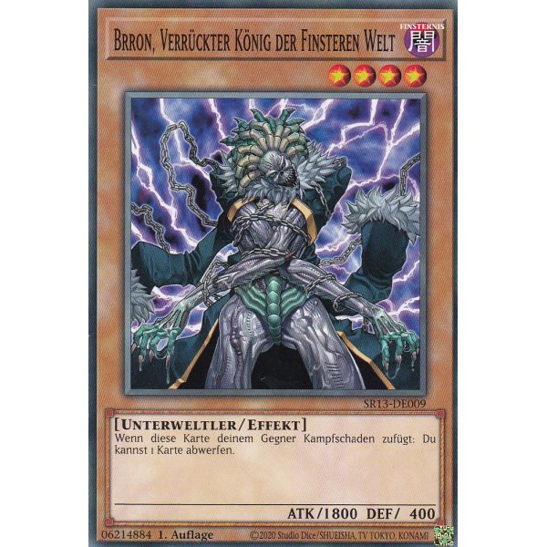 Brron, verr&uuml;ckter K&ouml;nig der Finsteren Welt SR13-DE009